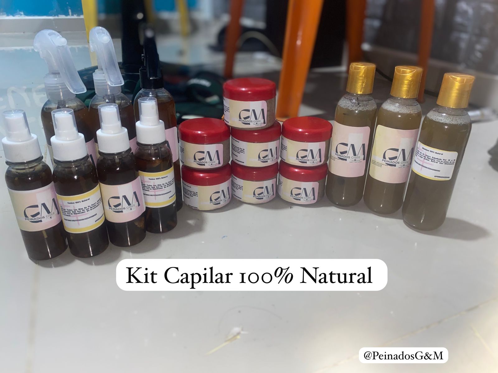 Kit Capilar 100% Natural
